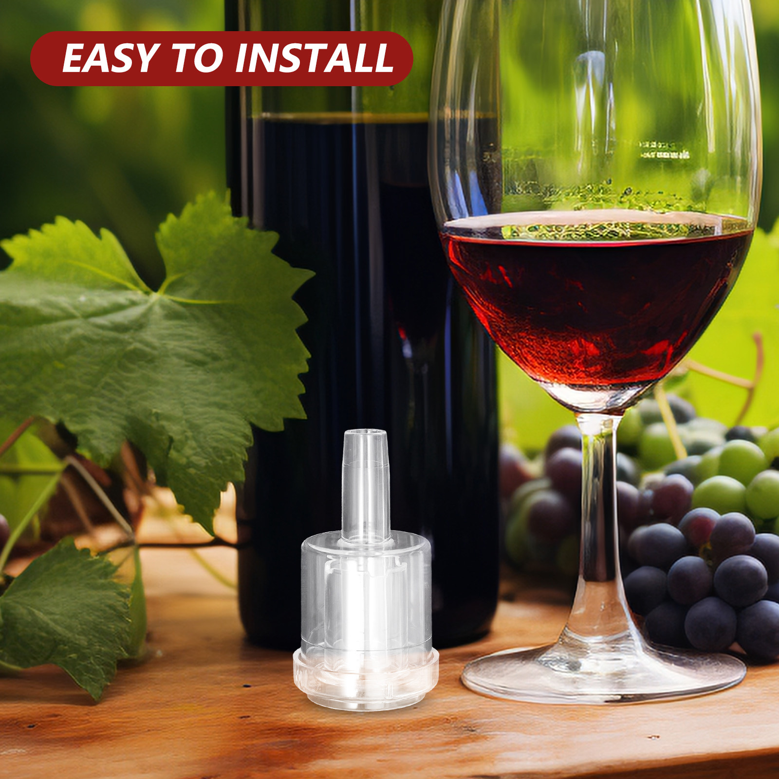 Wine Beer And Mead - 3Pcs Fermentation Airlocks Leak-Proof One-Way Valve