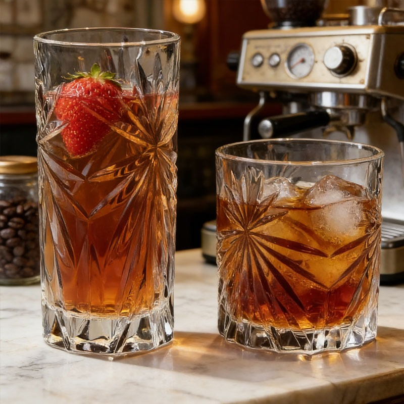 Wine Beer Best - 1pcs Whiskey Glass Cup Engraved Brandy