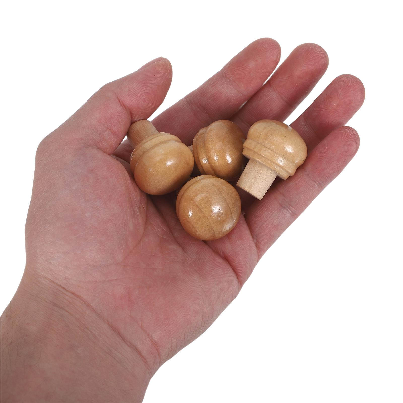 Wine Whiskey Beer - 4Pcs Natural Oak Barrel Cork Stopper