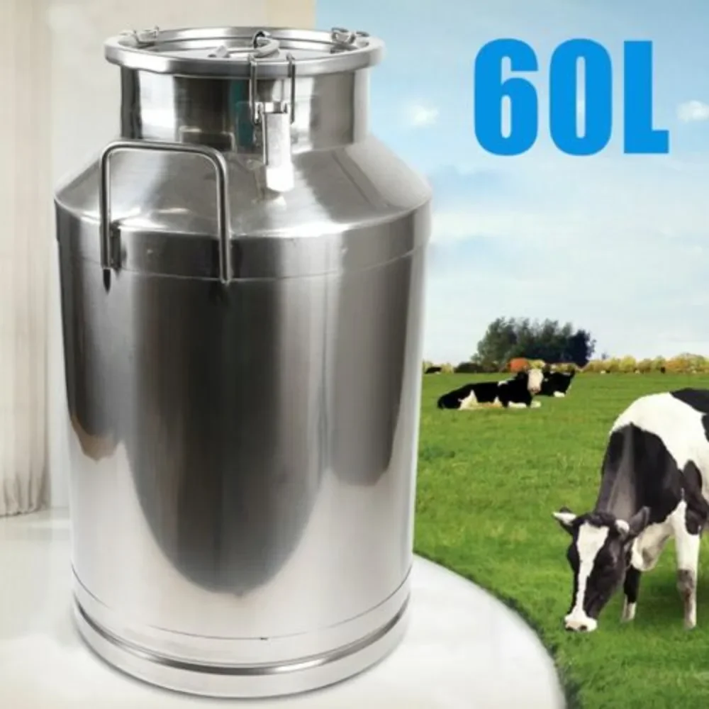 Wine Beer And Mead - 60L (15.8 Gallon) 1-Piece Milk Can