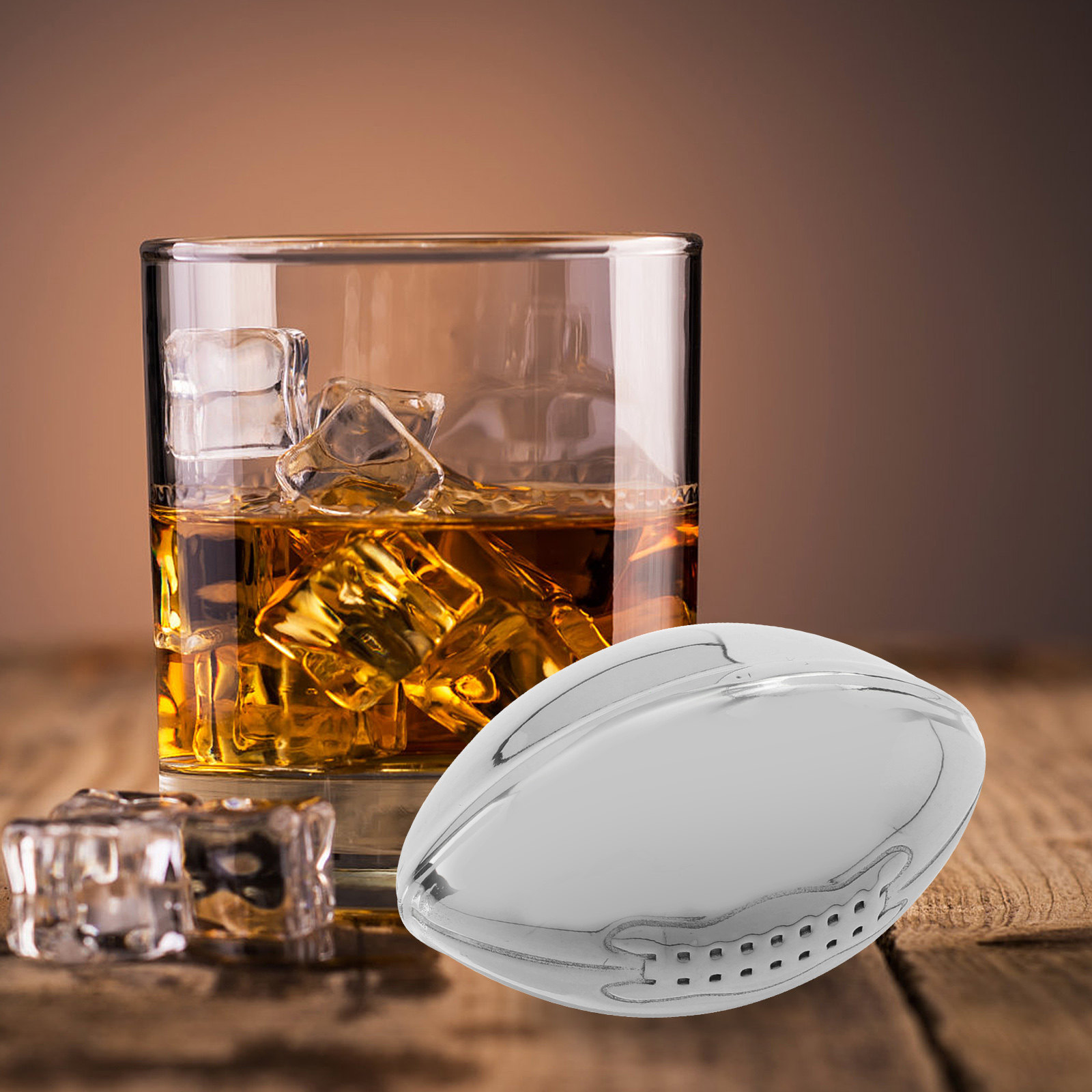 Stainless Steel Ice Cube Set R - Wine Whiskey Beer recension och pris
