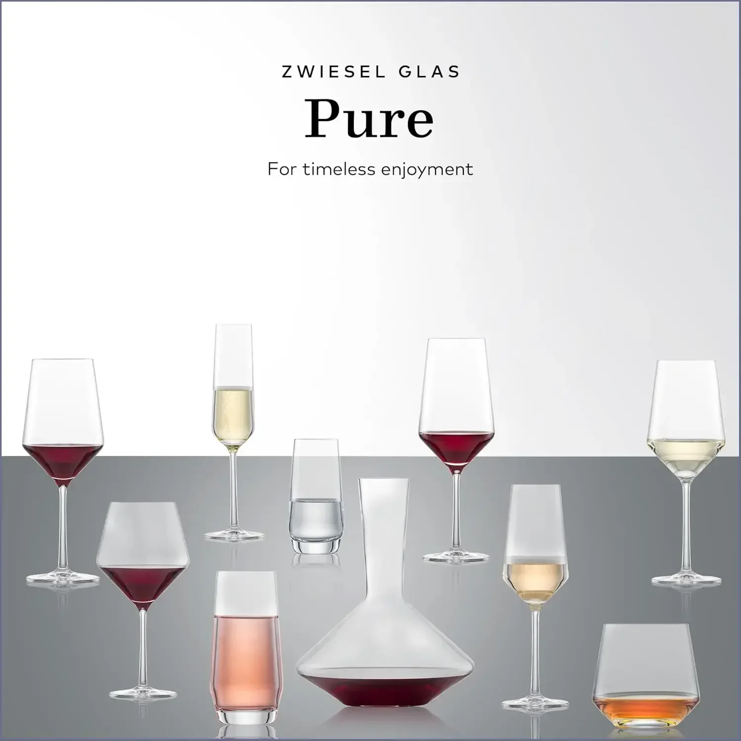 Pure Martini Glass (Set of 6), - Wine Glass Set Crystal recension och pris