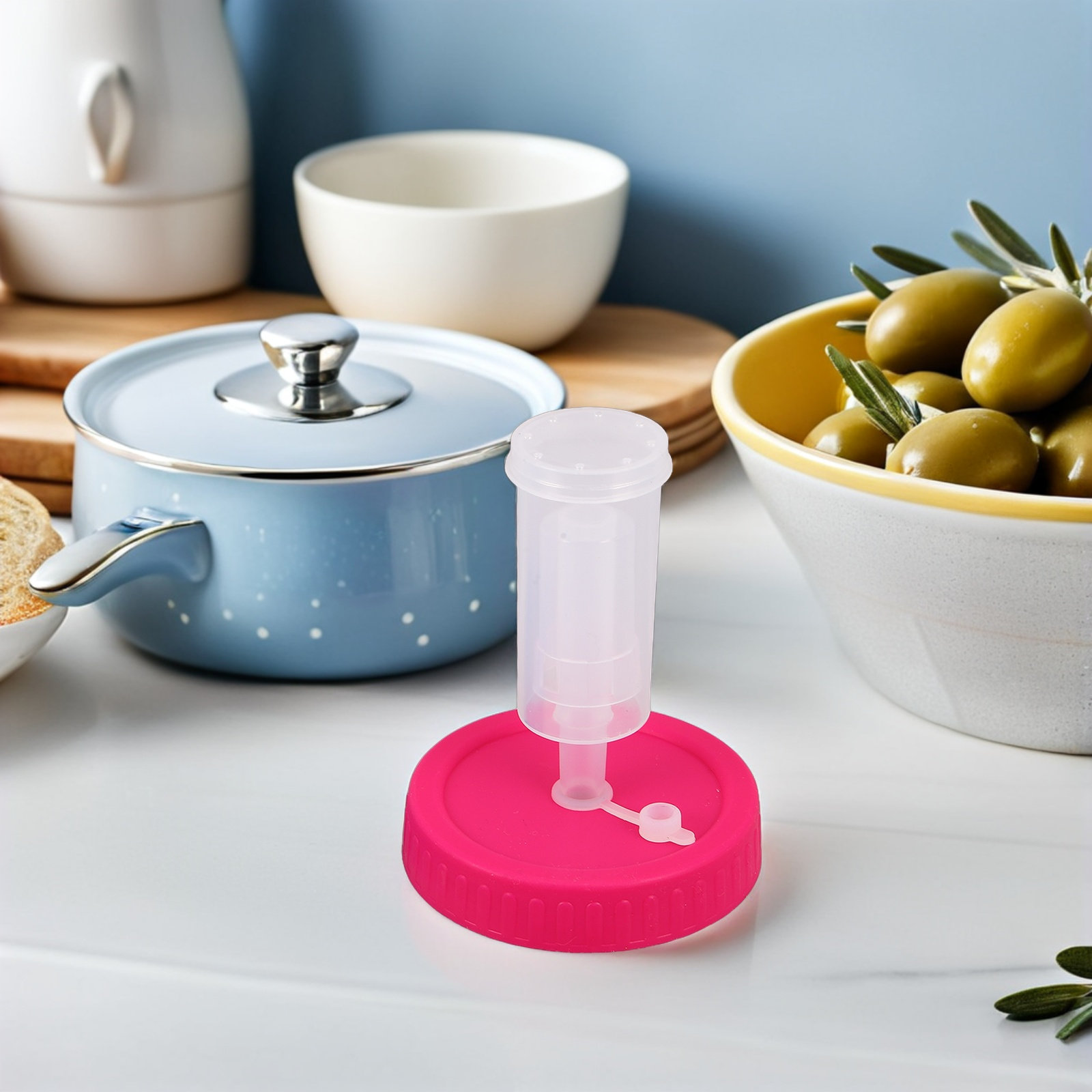 2Pcs Airtight Fermentation Lid - Wine Beer And Mead recension och pris