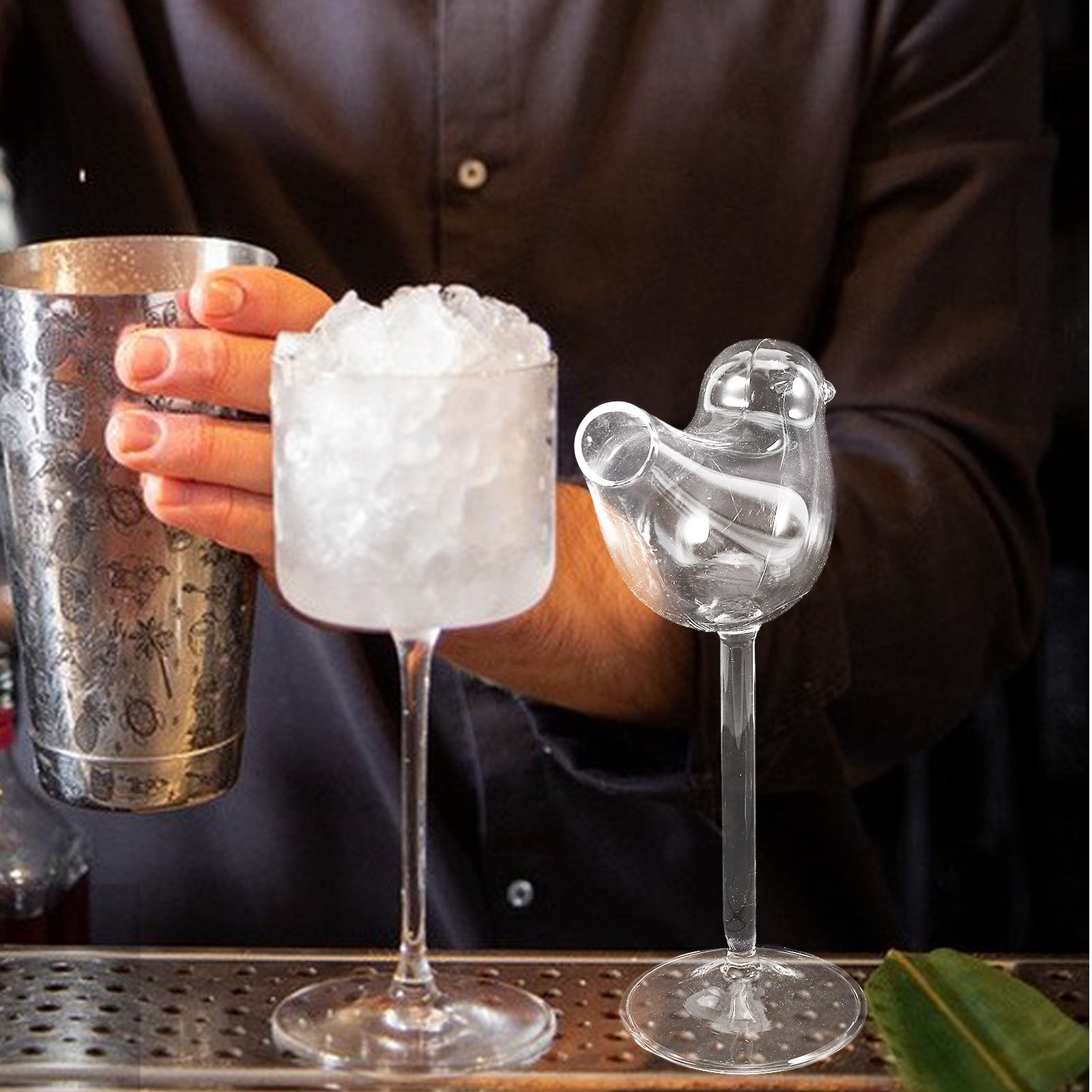 4Pcs Smoke Cocktail Glasses Se - Wine Glass Set Crystal recension och pris