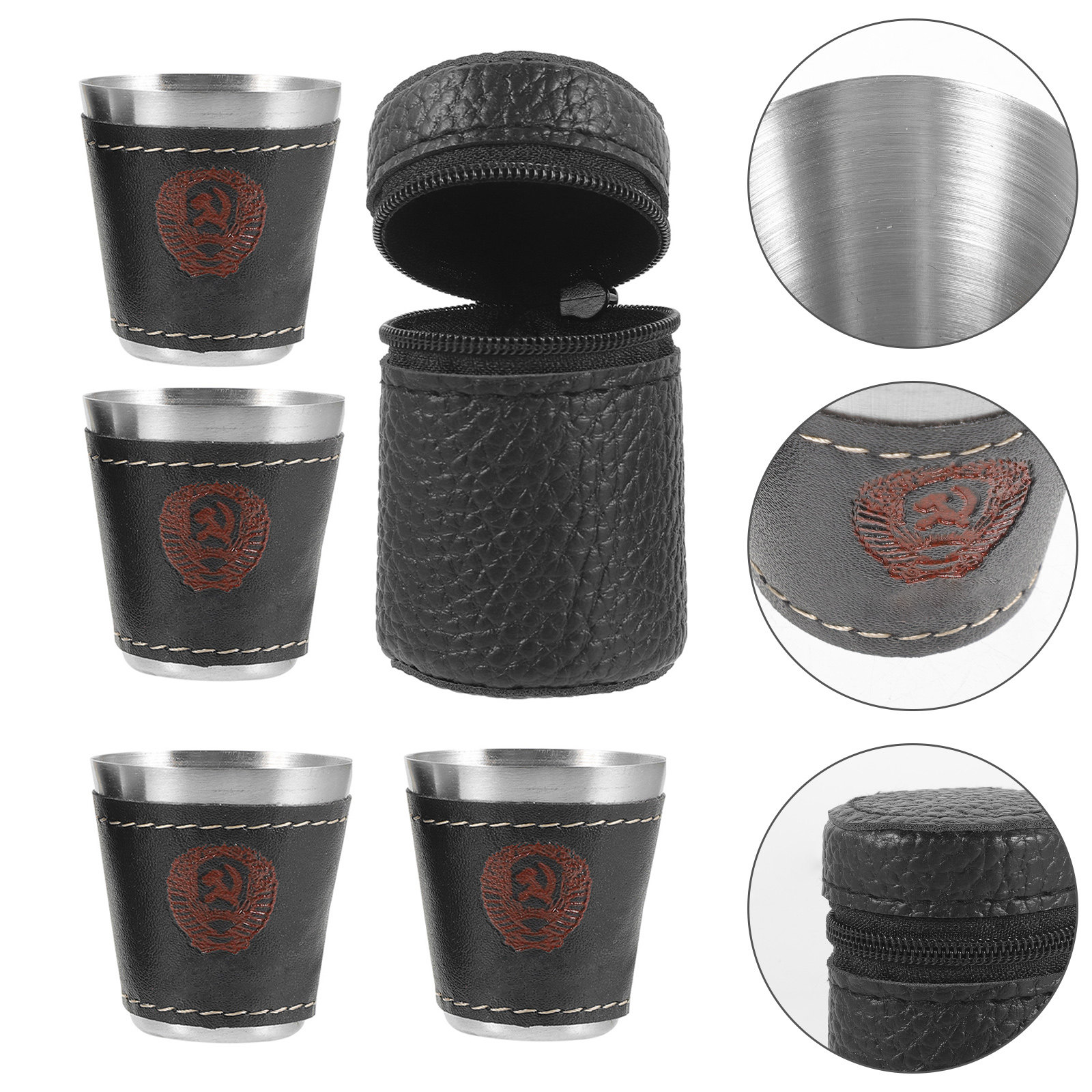 1Set Stainless Steel Wine Cup  - Wine Whiskey Beer recension och pris