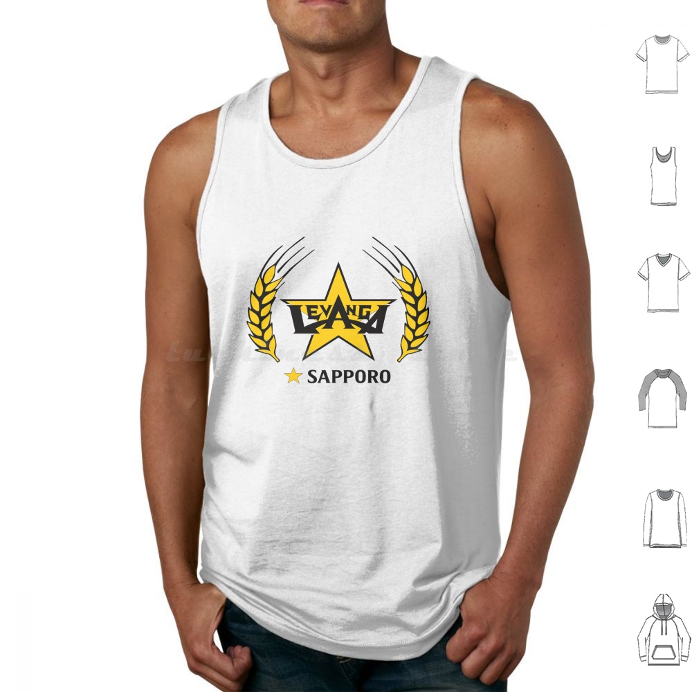 Sapporo Tank Tops Vest Sleevel - Wine Beer Best recension och pris