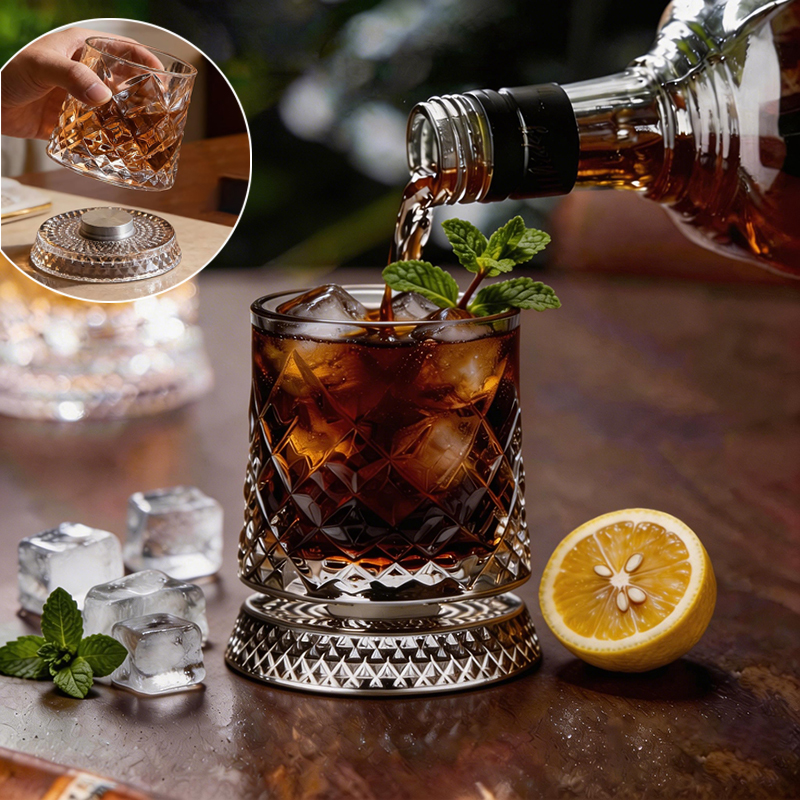 280ml Rotate Whiskey Glasses w - Wine Whiskey Beer recension och pris