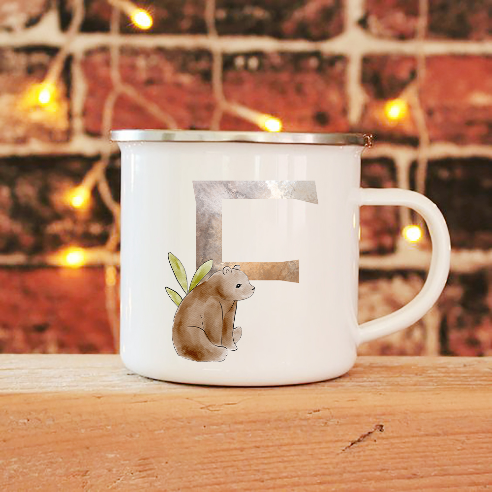 Alphabet Animal Print Enamel C - Wine Beer Best recension och pris