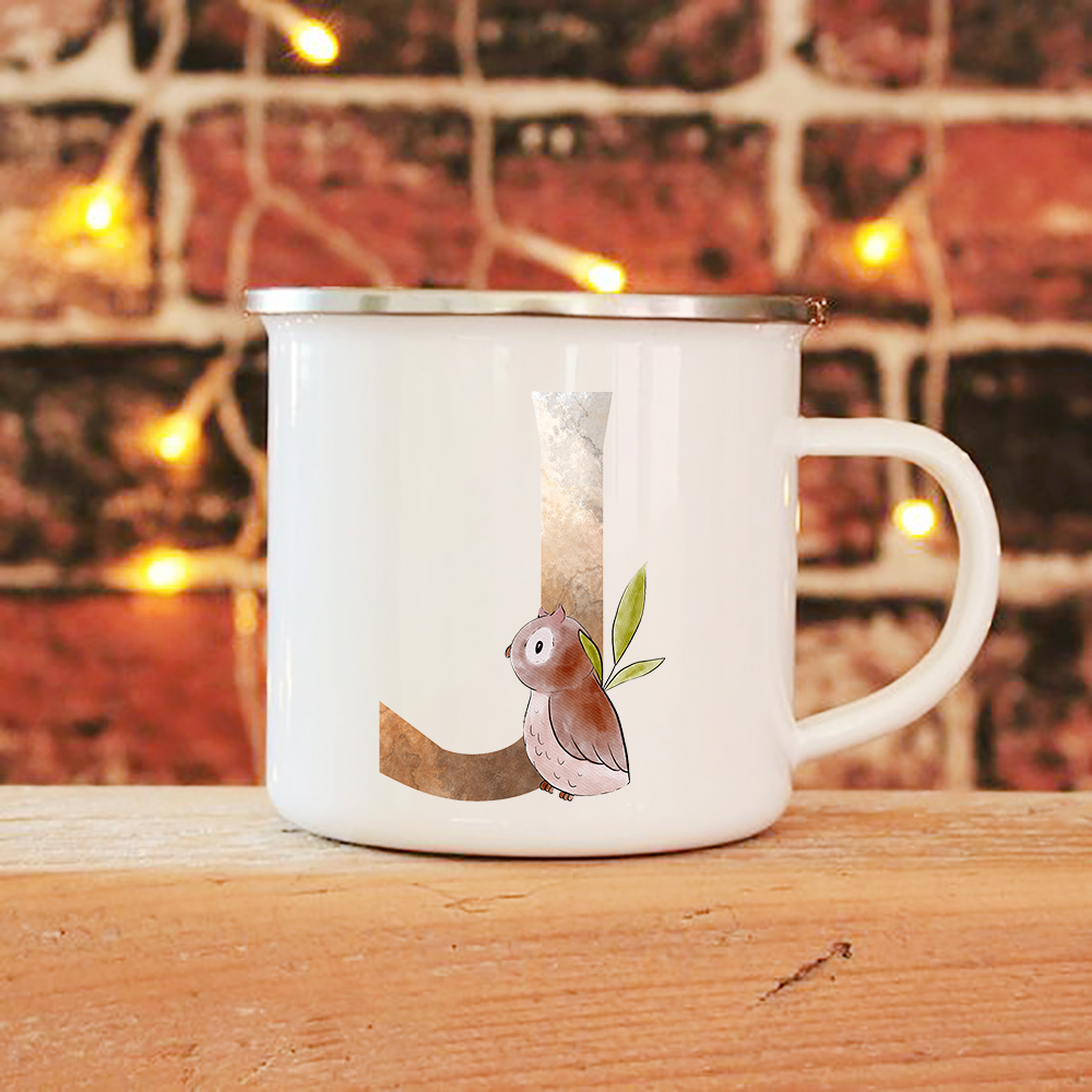 Alphabet Animal Print Enamel C - Wine Beer Best recension och pris