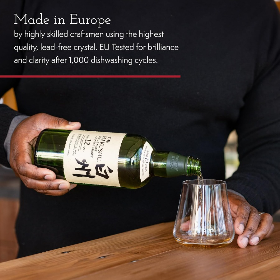 Stemless Crystal Wine Glasses  - Wine Glass Set Crystal recension och pris