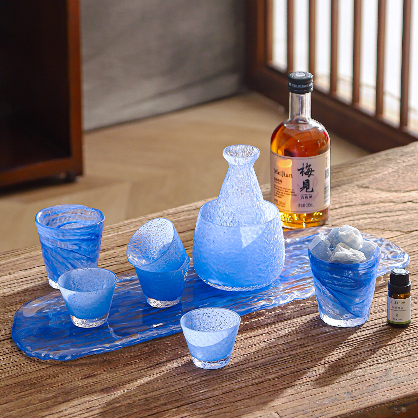 High-End Japanese Style Clear  - Wine Glass Set Crystal recension och pris