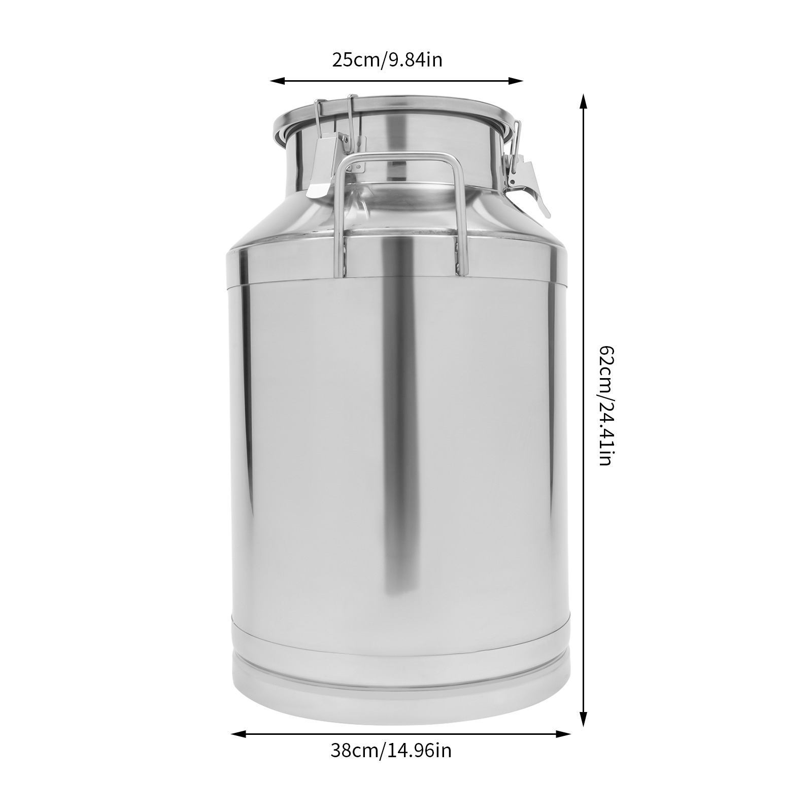 60L (15.8 Gallon) 1-Piece Milk - Wine Beer And Mead recension och pris