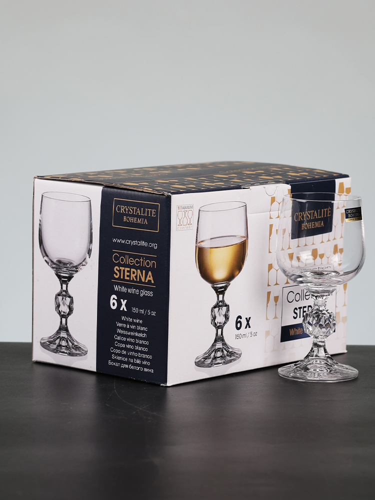 Sterna Liqueur Czech Crystal G - Wine Glass Set Crystal recension och pris