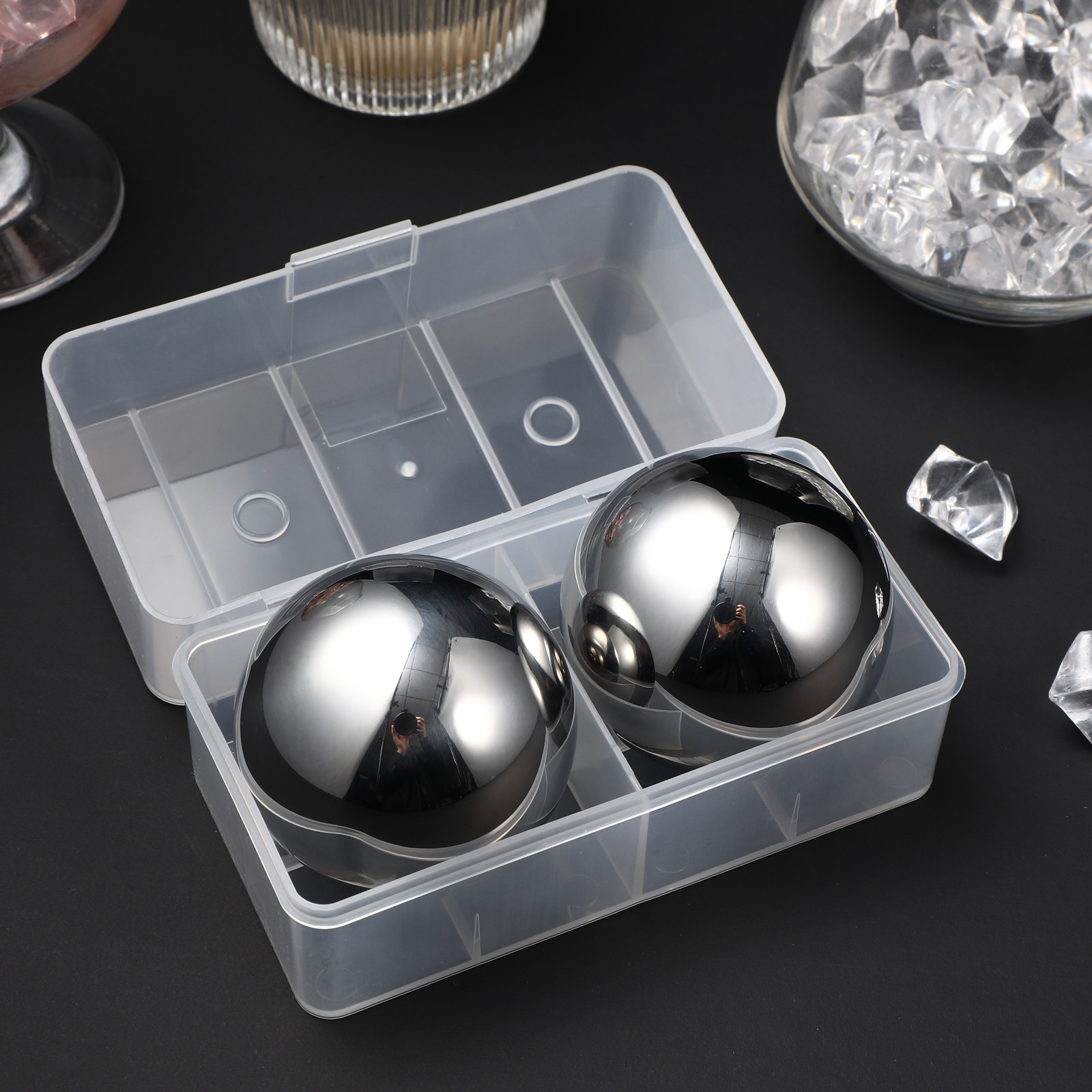 2Pcs Stainless Steel Whiskey S - Wine Whiskey Beer recension och pris